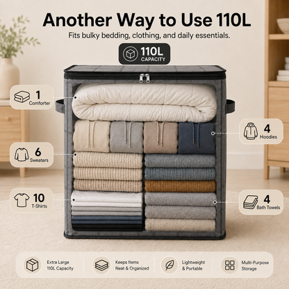 Remifa® XXL Foldable Easy Move Storage Bag
