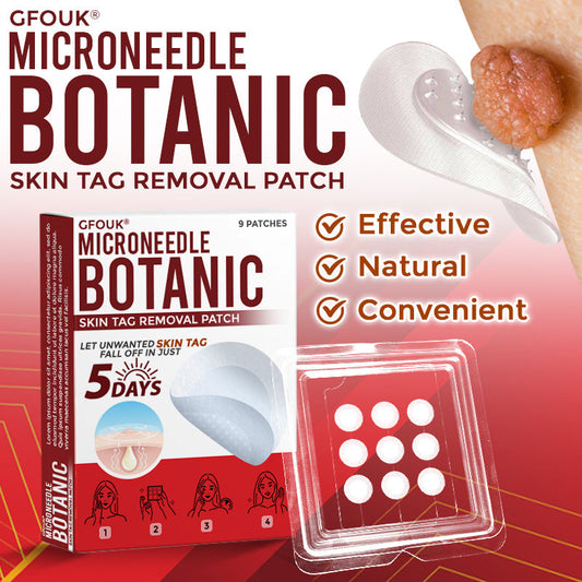GFOUK® MicroNeedle Botanic Skin Tag Removal Patch 🇨🇦 Made in Canada