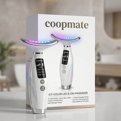 momokee® Red Light Therapy Massager for Face & Neck