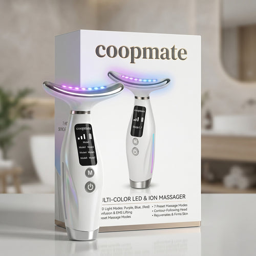 momokee® Red Light Therapy Massager for Face & Neck
