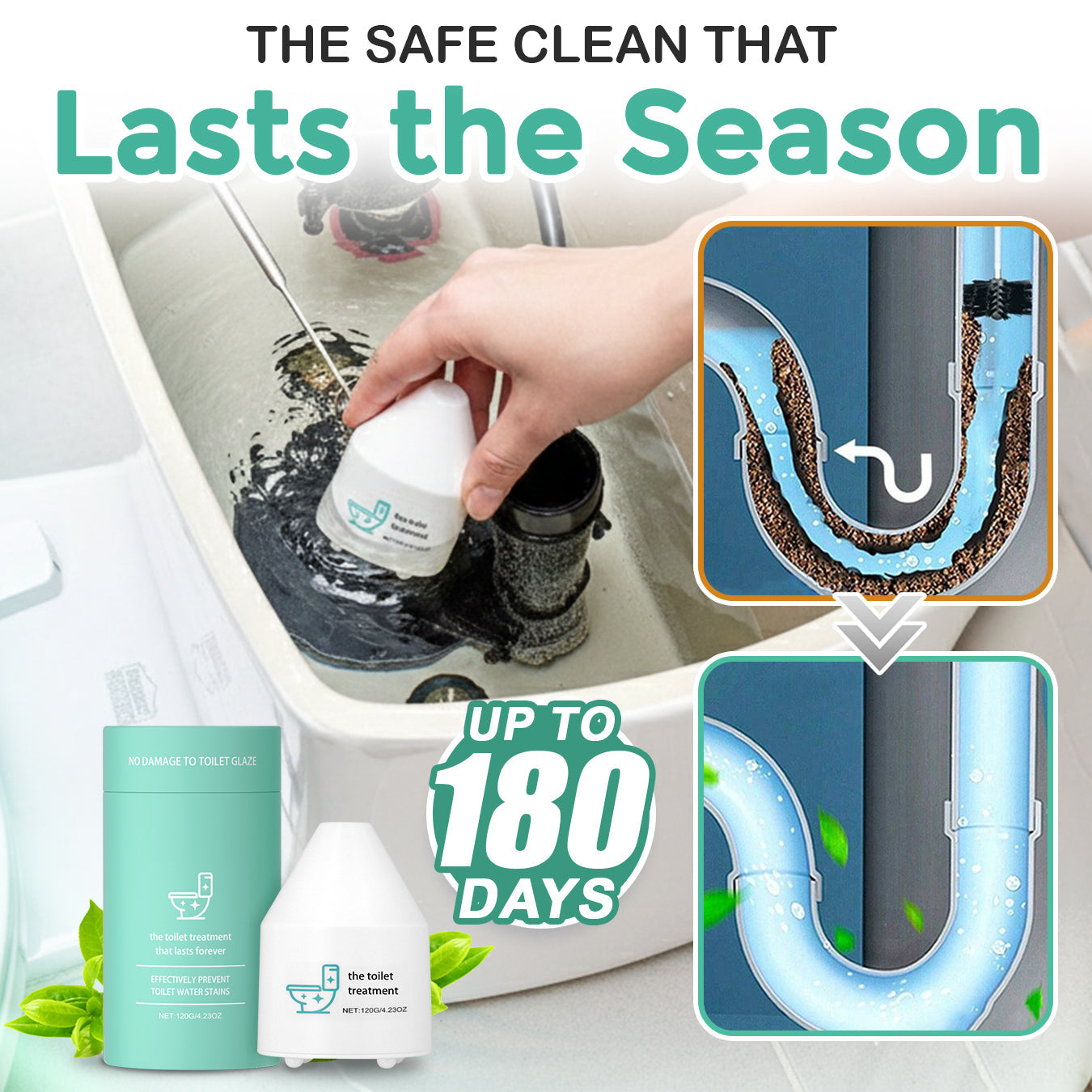 GFOUK® Super Clean Toilet Cleaner Pro