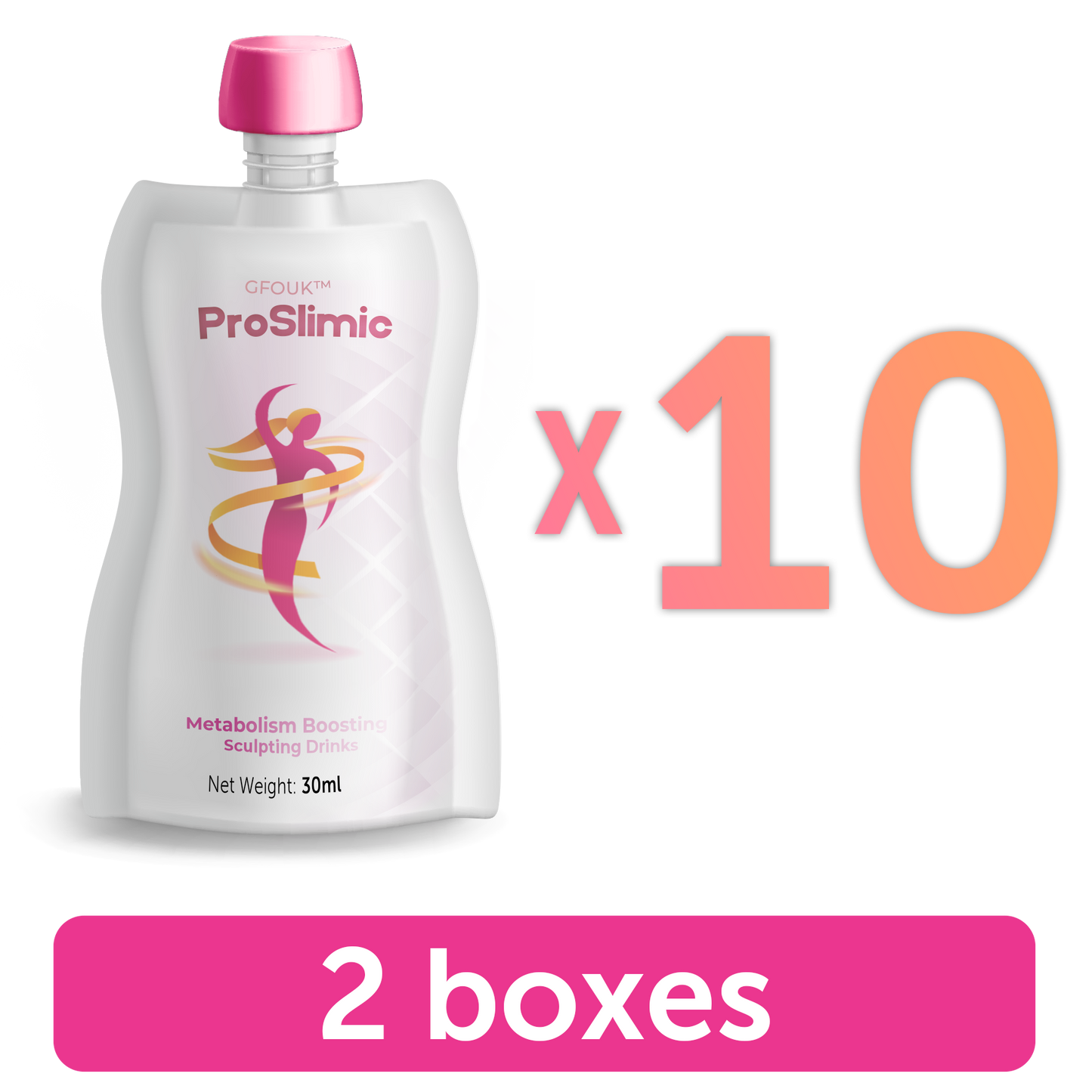 GFOUK® ProSlimic Metabolism Boosting Sculpting Drinks 🍑 Made in the USA 🇺🇸