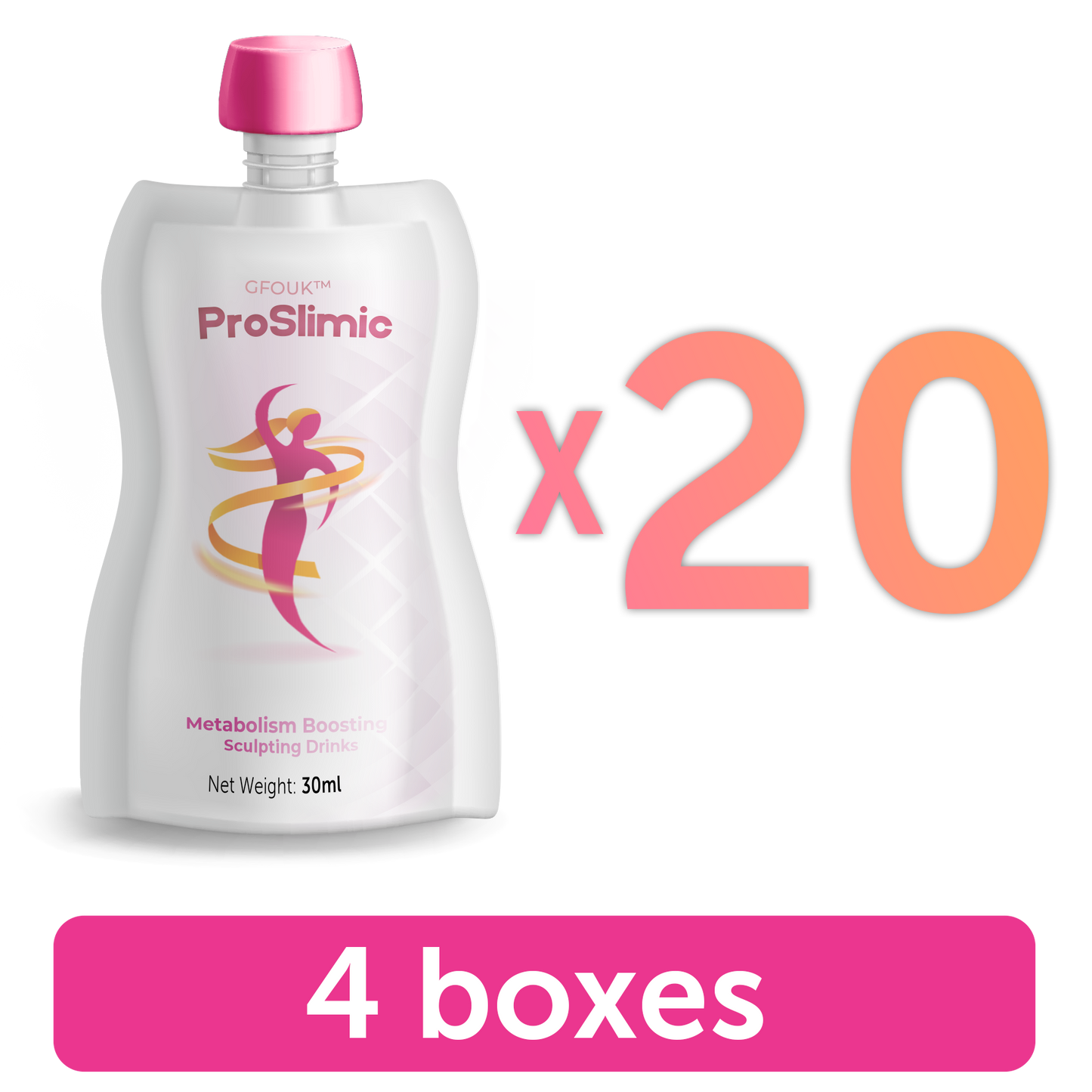 GFOUK® ProSlimic Metabolism Boosting Sculpting Drinks 🍑 Made in the USA 🇺🇸