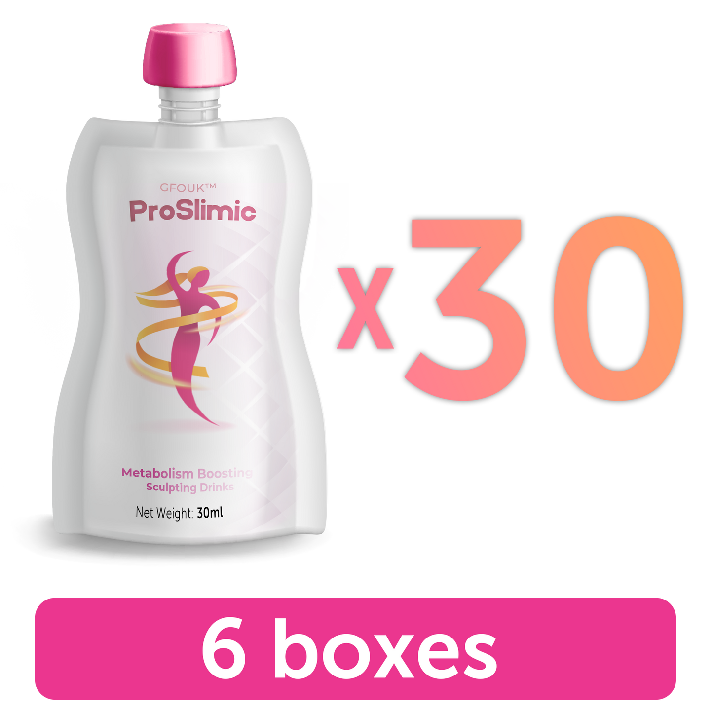 GFOUK® ProSlimic Metabolism Boosting Sculpting Drinks 🍑 Made in the USA 🇺🇸